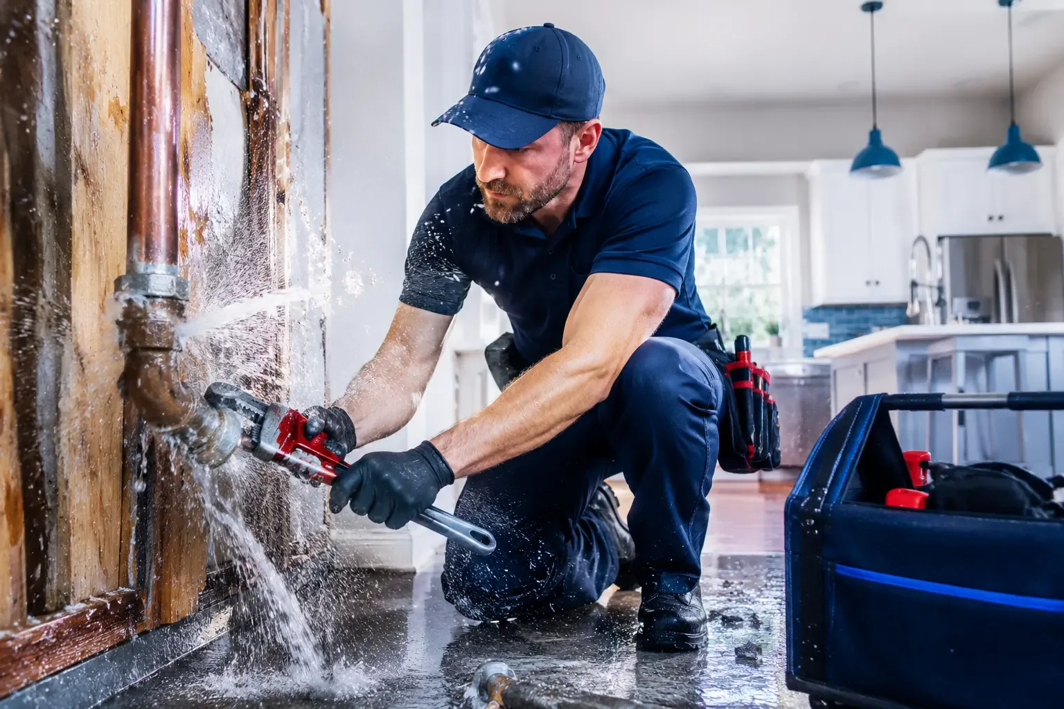 Local emergency pipe repair professionals in Redwood, MS